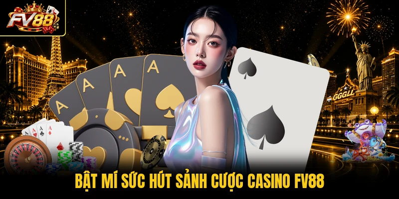Bật mí sức hút sảnh cược casino FV88