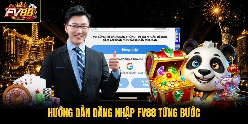 Hướng dẫn đăng nhập FV88 từng bước