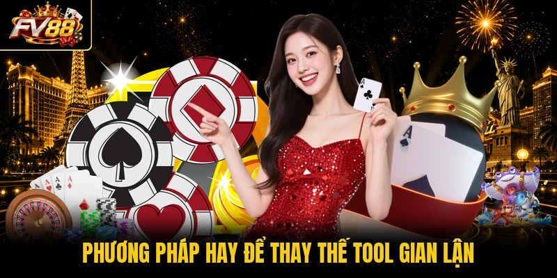 Phương pháp hay để thay thế tool gian lận